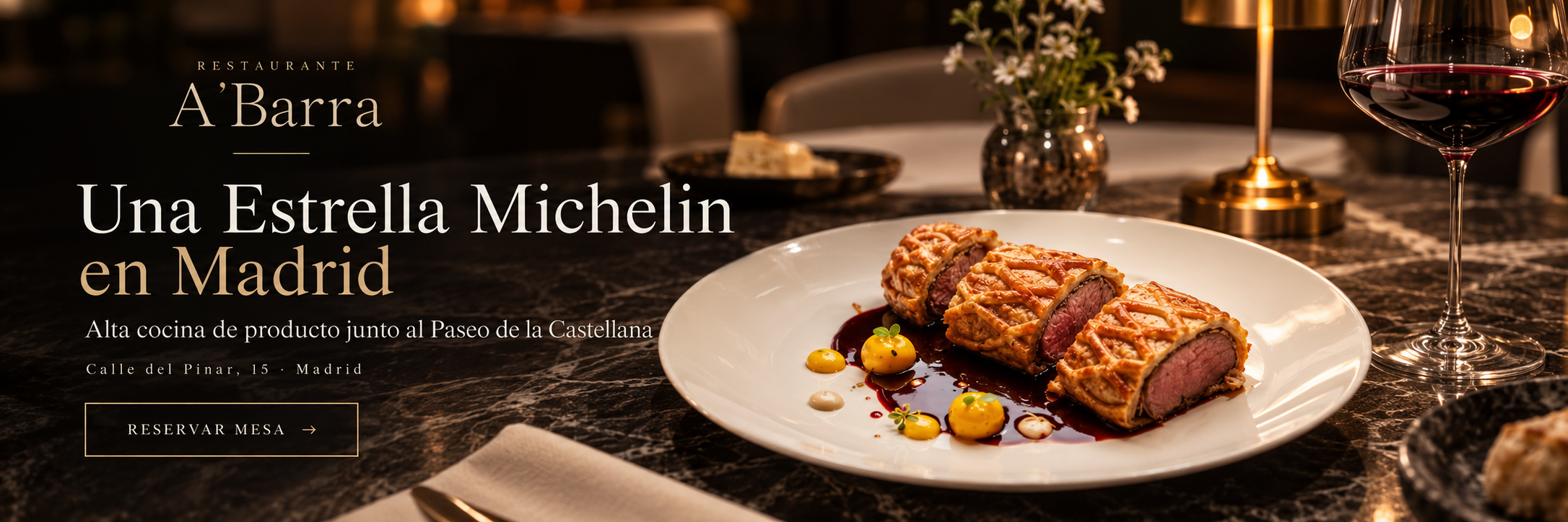 Restaurante Abarra Estrella Michelin Madrid