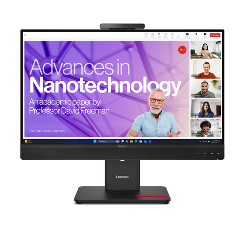 Lenovo ThinkVision T27QD-4v, 27" 2560x1440 WLED IPS 5Wx2 Webcam